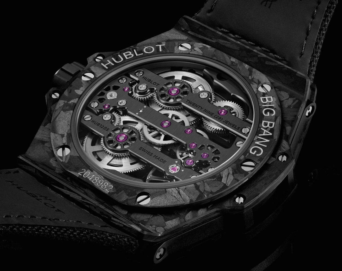 Big Bang MECA-10 Frosted Carbon 42MM Hublot