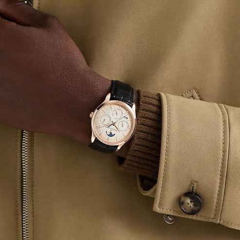 Master Ultra Thin 39 mm Pink Gold Automatic Perpetual Calendar Watch Jaeger-LeCoultre