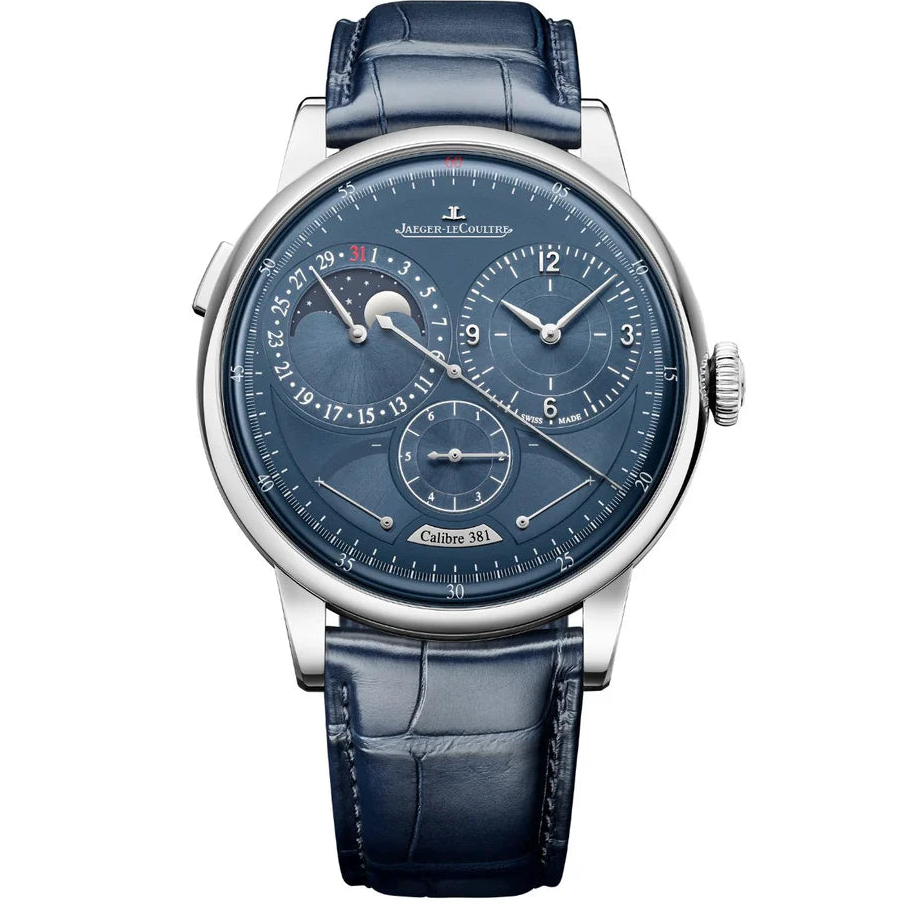 Duometre 42.5 mm Manual Winding Stainless Steel Watch Jaeger-LeCoultre
