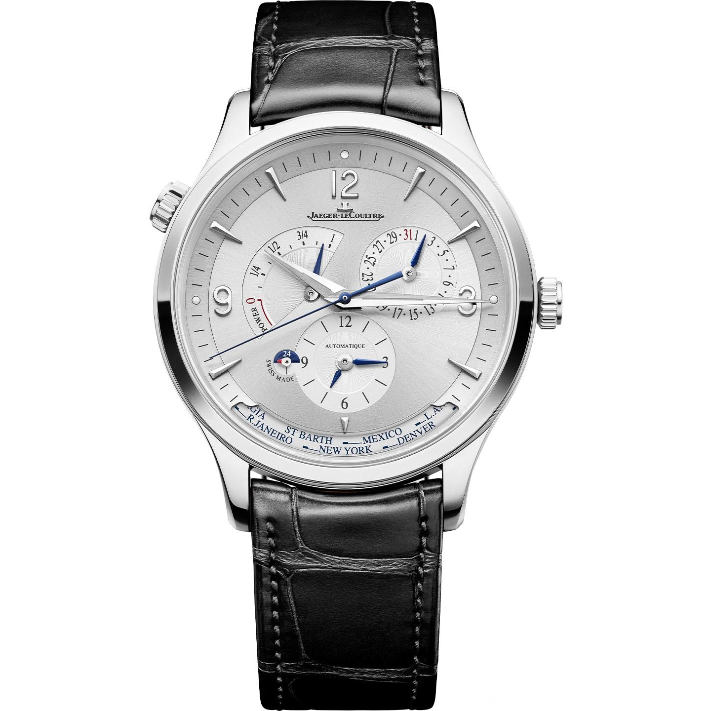 Master Control 40 mm Automatic Stainless Steel Geographic Watch Jaeger-LeCoultre