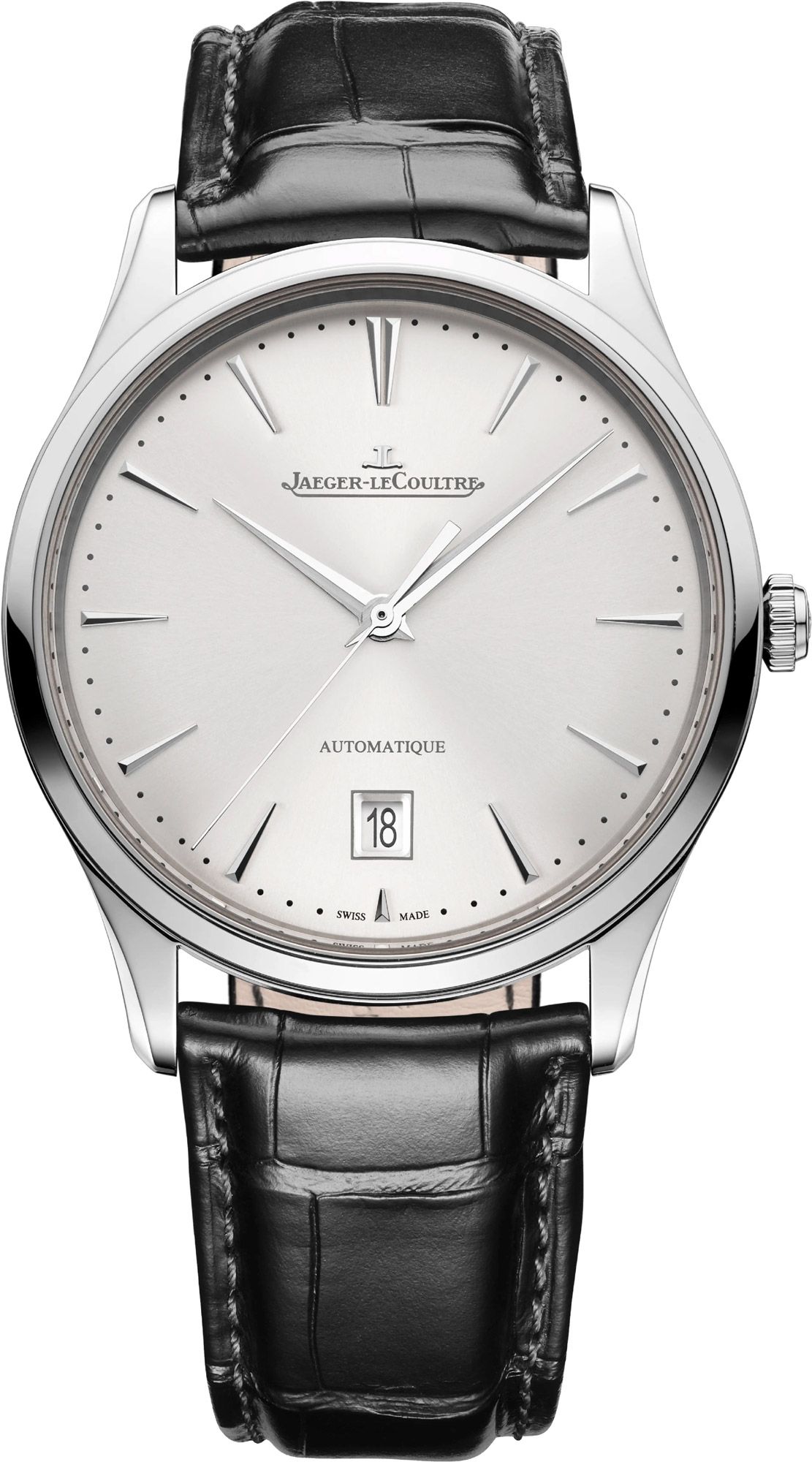 Master Ultra Thin 39 mm Automatic Stainless Steel Date Watch Jaeger-LeCoultre