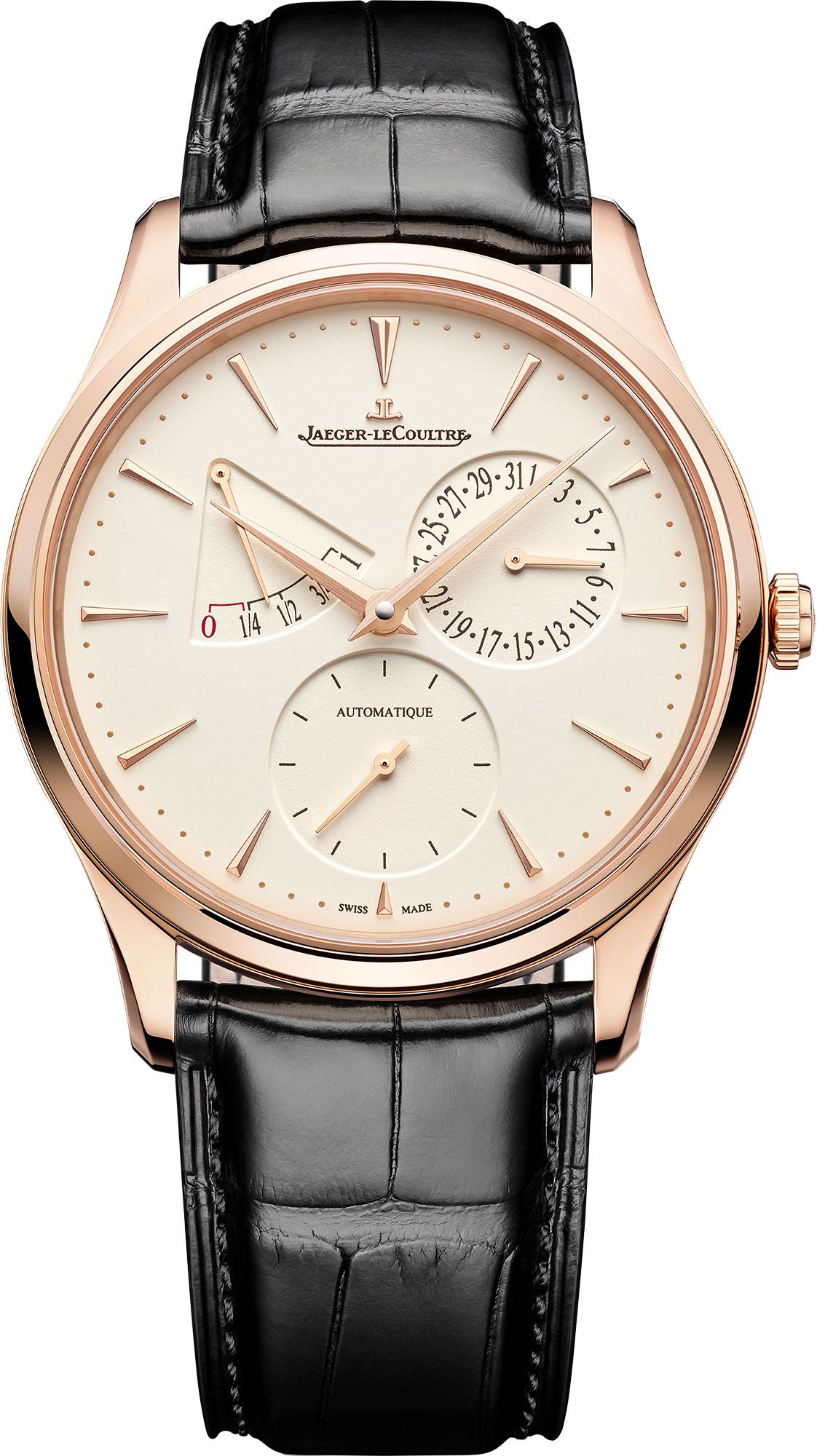Master Ultra Thin 39 mm Automatic Pink Gold Power Reserve Ultra Thin Watch Jaeger-LeCoultre