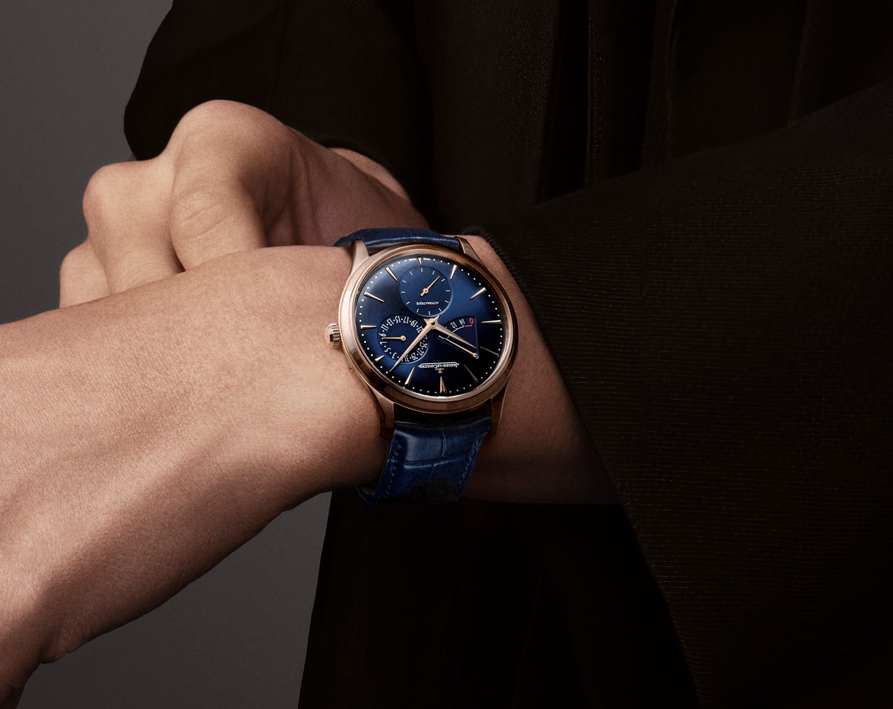 Master Ultra Thin 39 mm Automatic Pink Gold Power Reserve Ultra Thin Watch Jaeger-LeCoultre