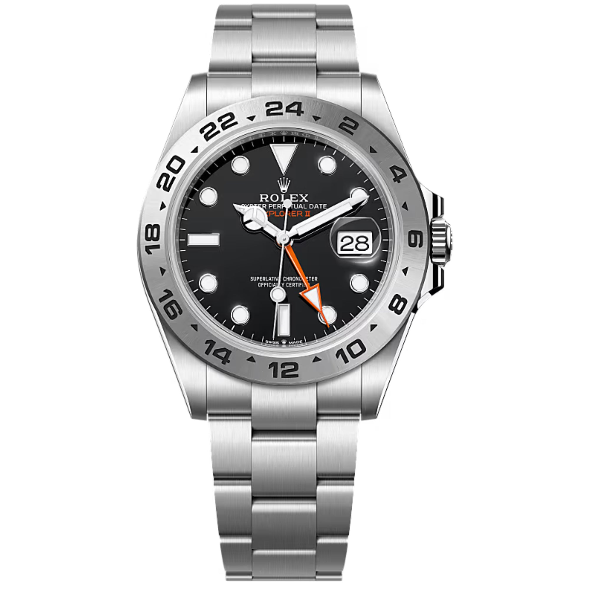 Rolex Explorer Ii 42Mm 216570 Stainless Steel Black Dial Men’S Watch