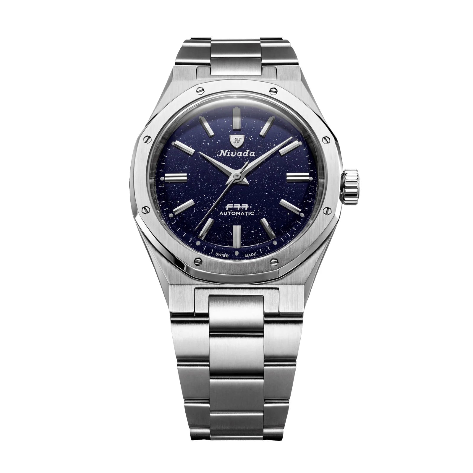 F77 SST Dark Blue Aventurine MK2 - 38mm 68047A Nivada Grenchen