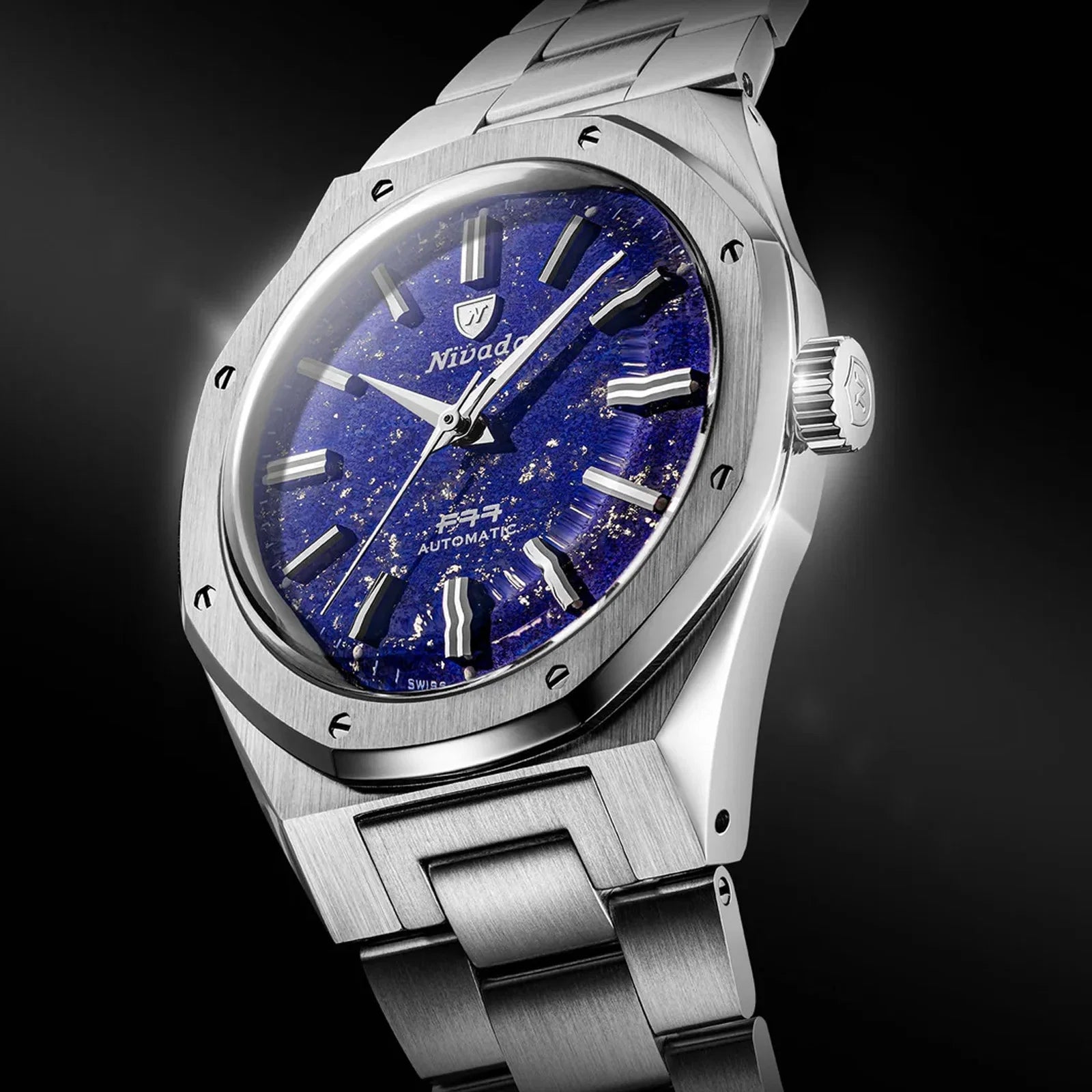 F77 SST Lapis Lazuli MK2 - 38mm 68048A Nivada Grenchen