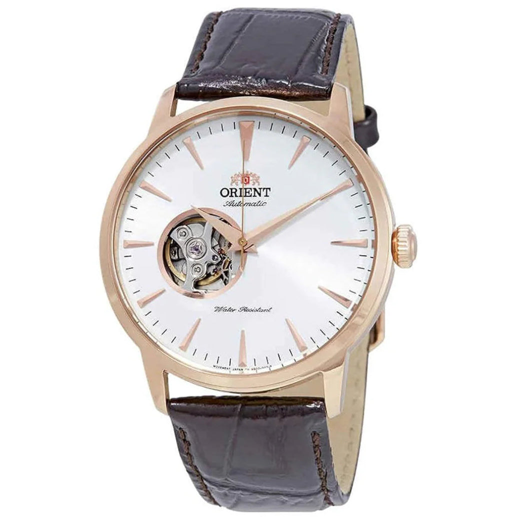 ORIENT MEN'S CONTEMPORARY AUTOMATIC OPEN HEART WATCH