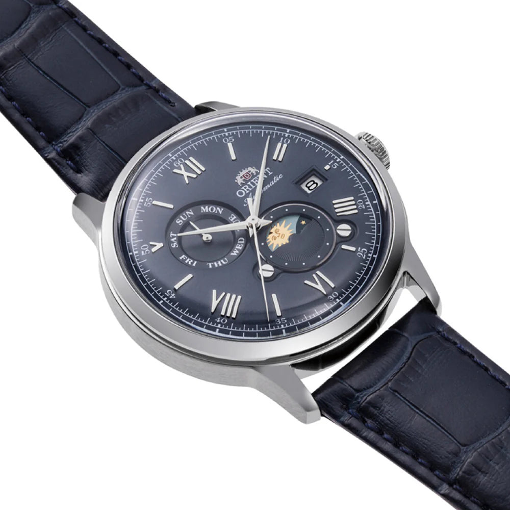 ORIENT CLASSIC SUN AND MOON AUTOMATIC GENTS WATCH