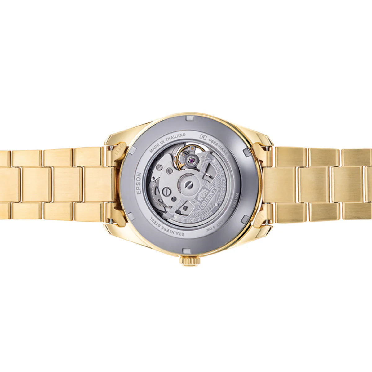 ORIENT MEN'S CONTEMPORARY AUTOMATIC SEMI-SKELETON WATCH