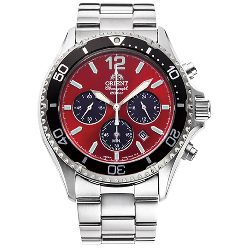 ORIENT SPORTS MAKO CHRONO SOLAR GENTS WATCH