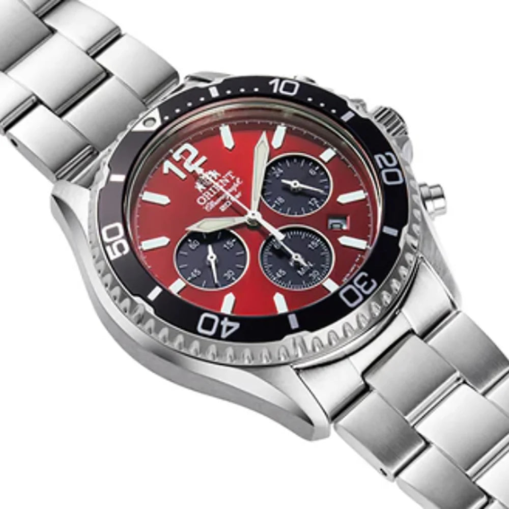 ORIENT SPORTS MAKO CHRONO SOLAR GENTS WATCH