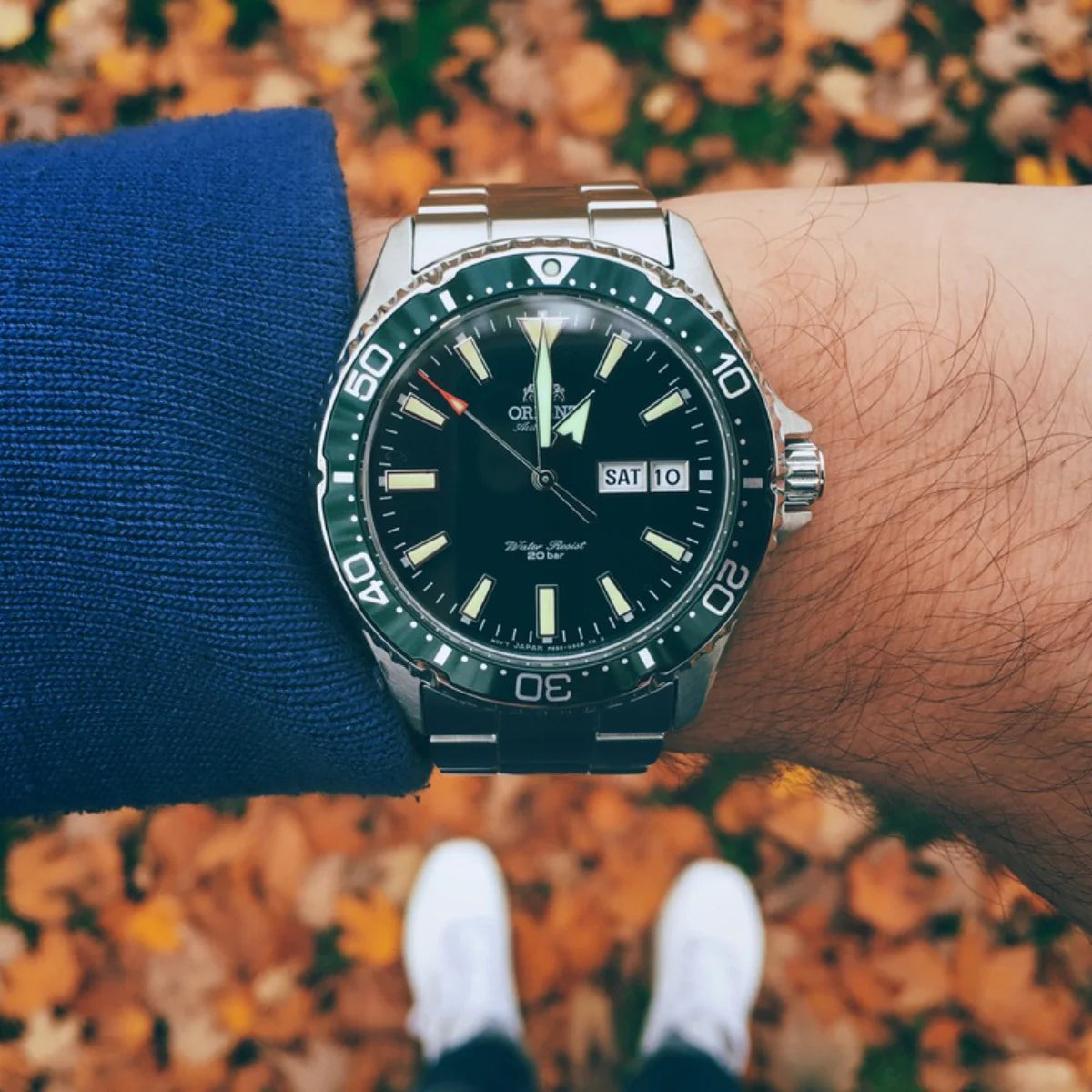 ORIENT MEN'S SPORTS AUTOMATIC DIVER MAKO WATCH