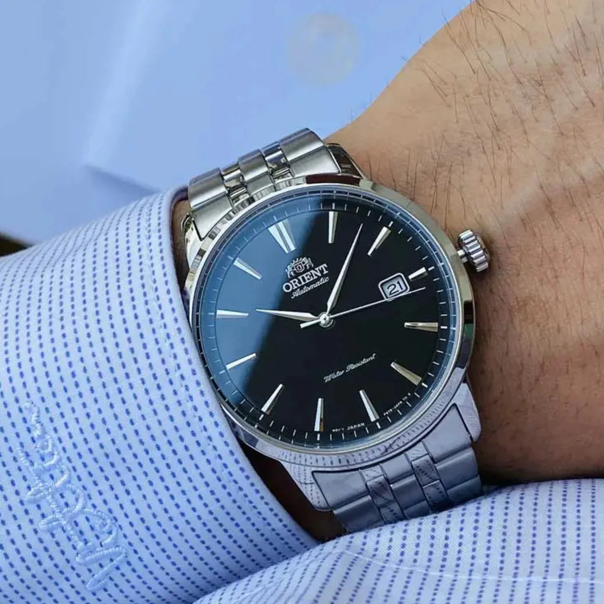 ORIENT MEN'S CONTEMPORARY AUTOMATIC SIMPLE DATE 2019 WATCH