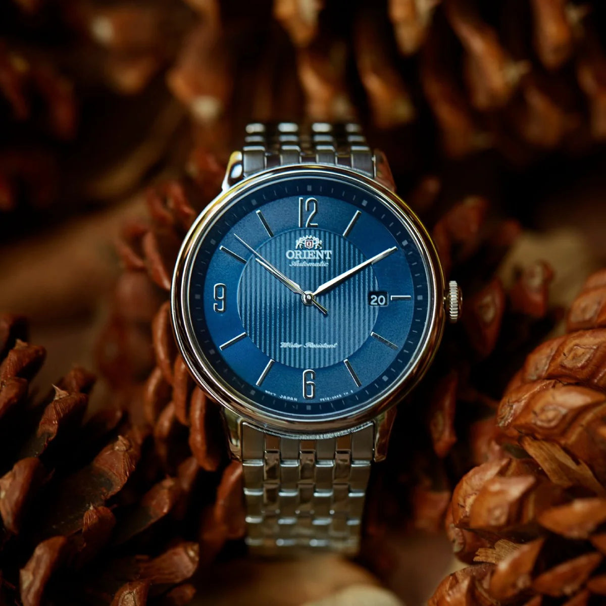 ORIENT MEN'S CONTEMPORARY AUTOMATIC SIMPLE ARABIC WATCH