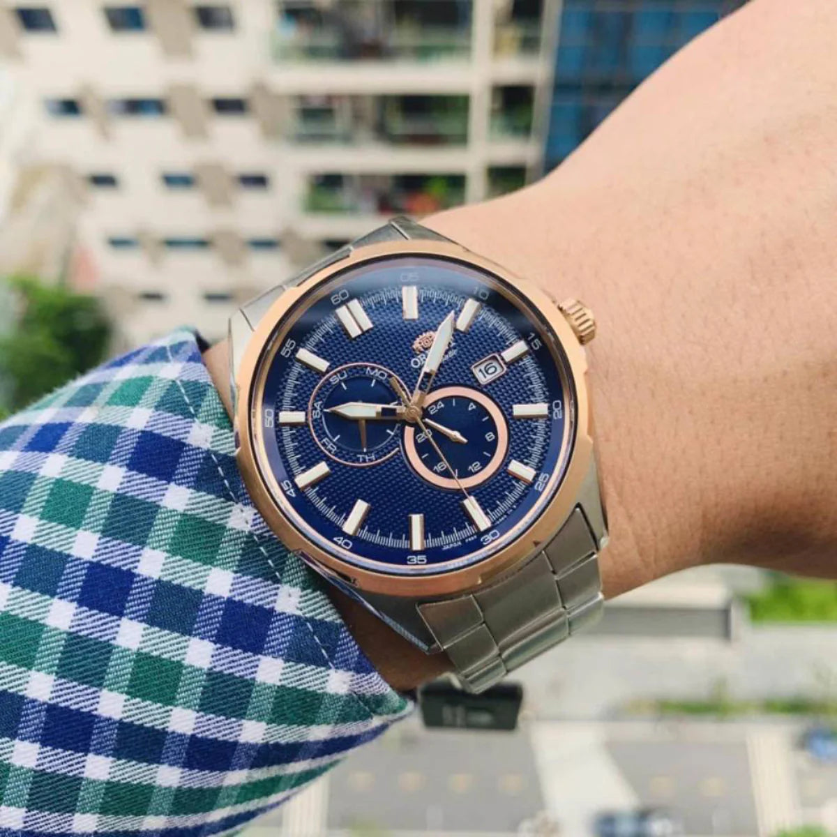 ORIENT MEN'S SPORTS AUTOMATIC URBAN ET0H REFRESH WATCH