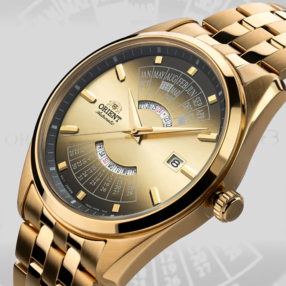 ORIENT CONTEMPORARY MULTI-YEAR CALENDAR AUTOMATIC GENTS WATCH