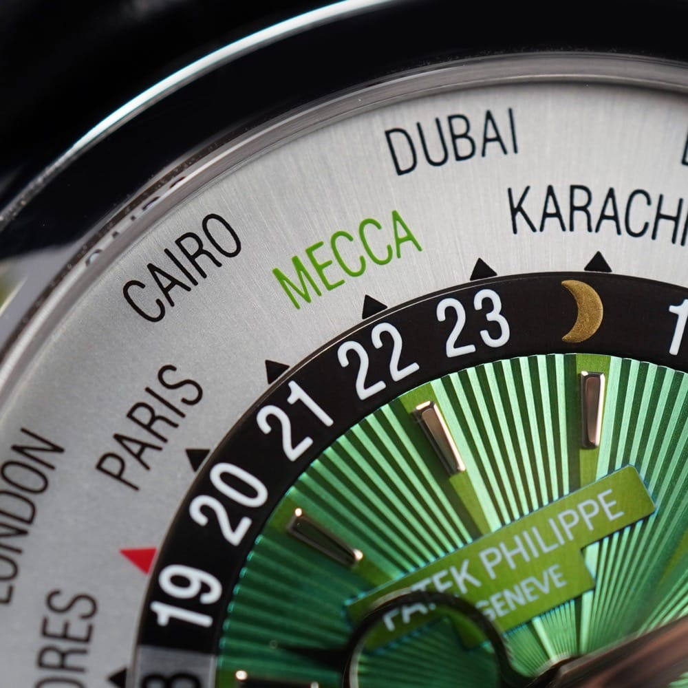 Patek Philippe 5130P-015 World Time Mecca 39.5Mm Platinum Limited Edition Men’s Watch