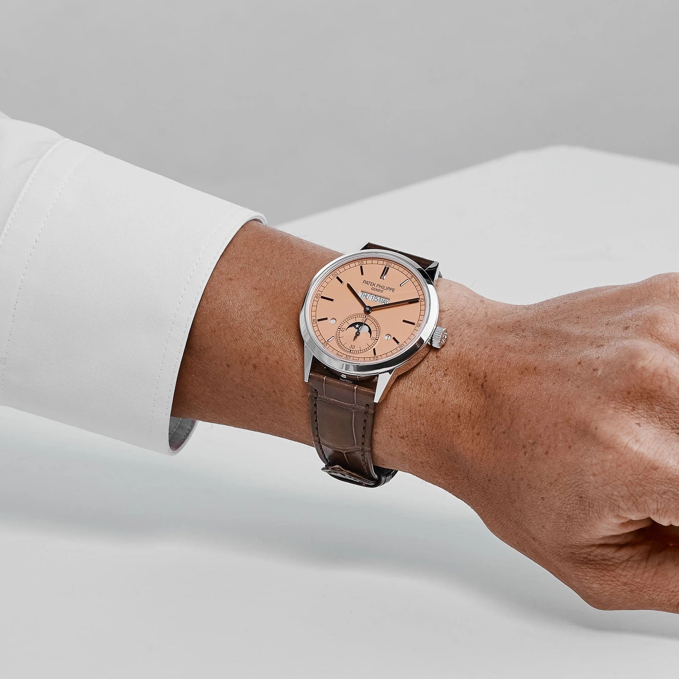 Patek Philippe Grand Complication 5236P-010 Automatic Platinum Salmon Dial 41.3mm Men’s Watch