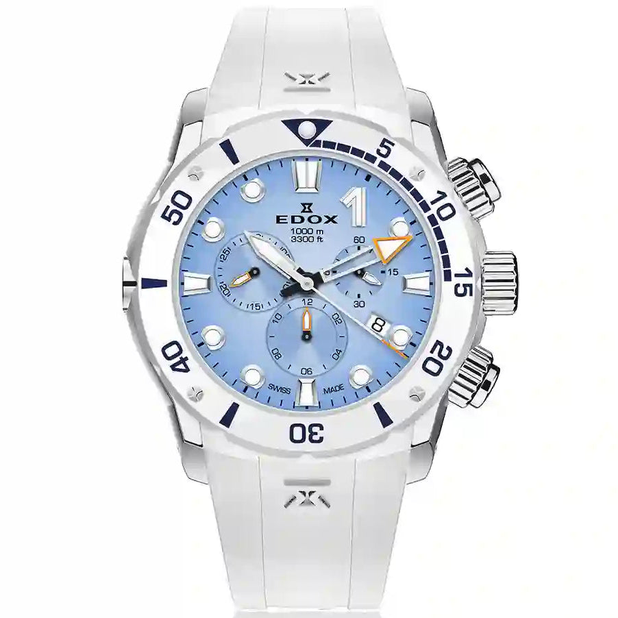 EDOX MEN'S CO-1 CHRONOGRAPH QUARTZ WATCH