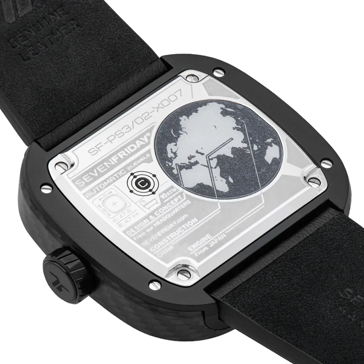 PS-series Ruby Carbon PS3/02 SevenFriday