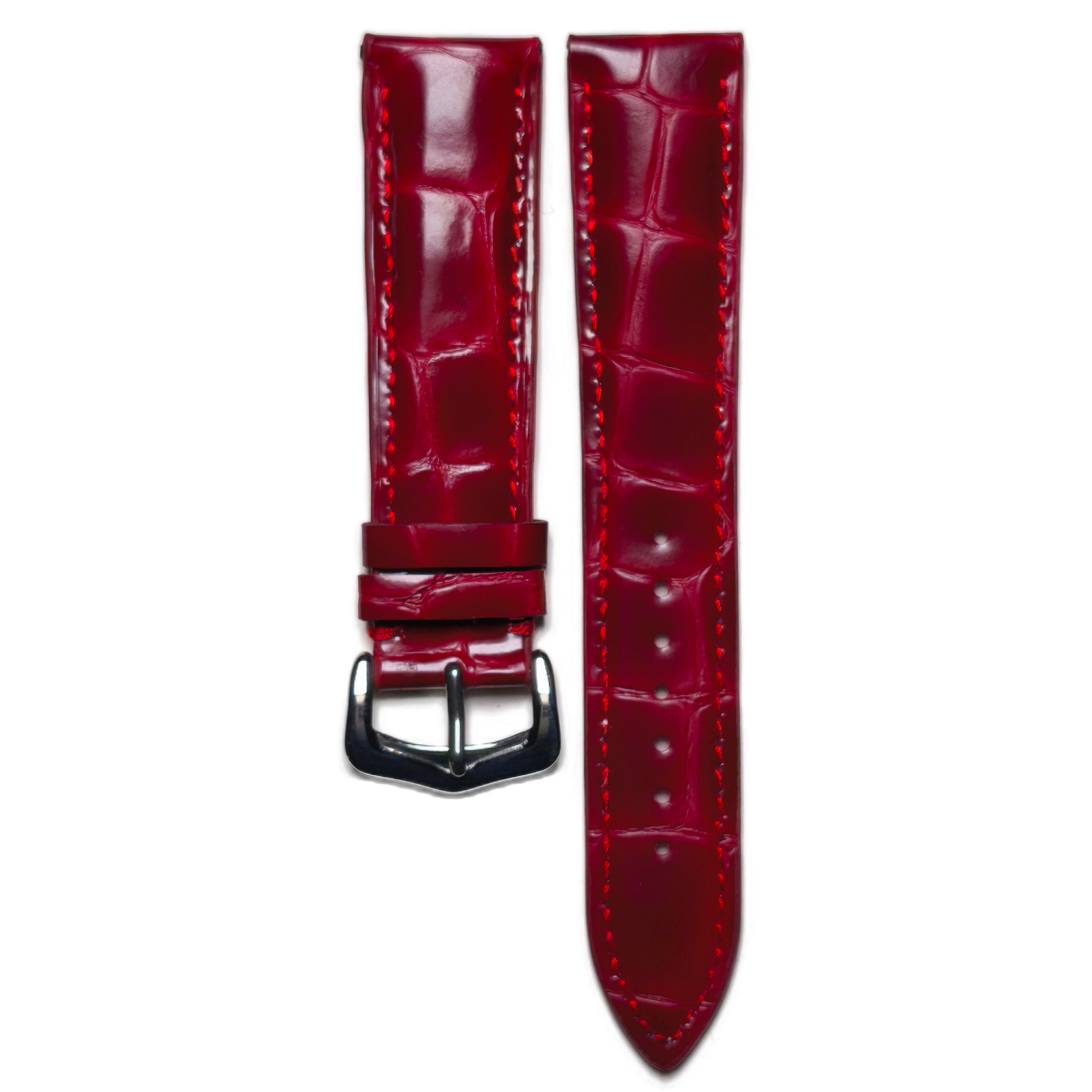 Hightone Leather Red Band 20mm