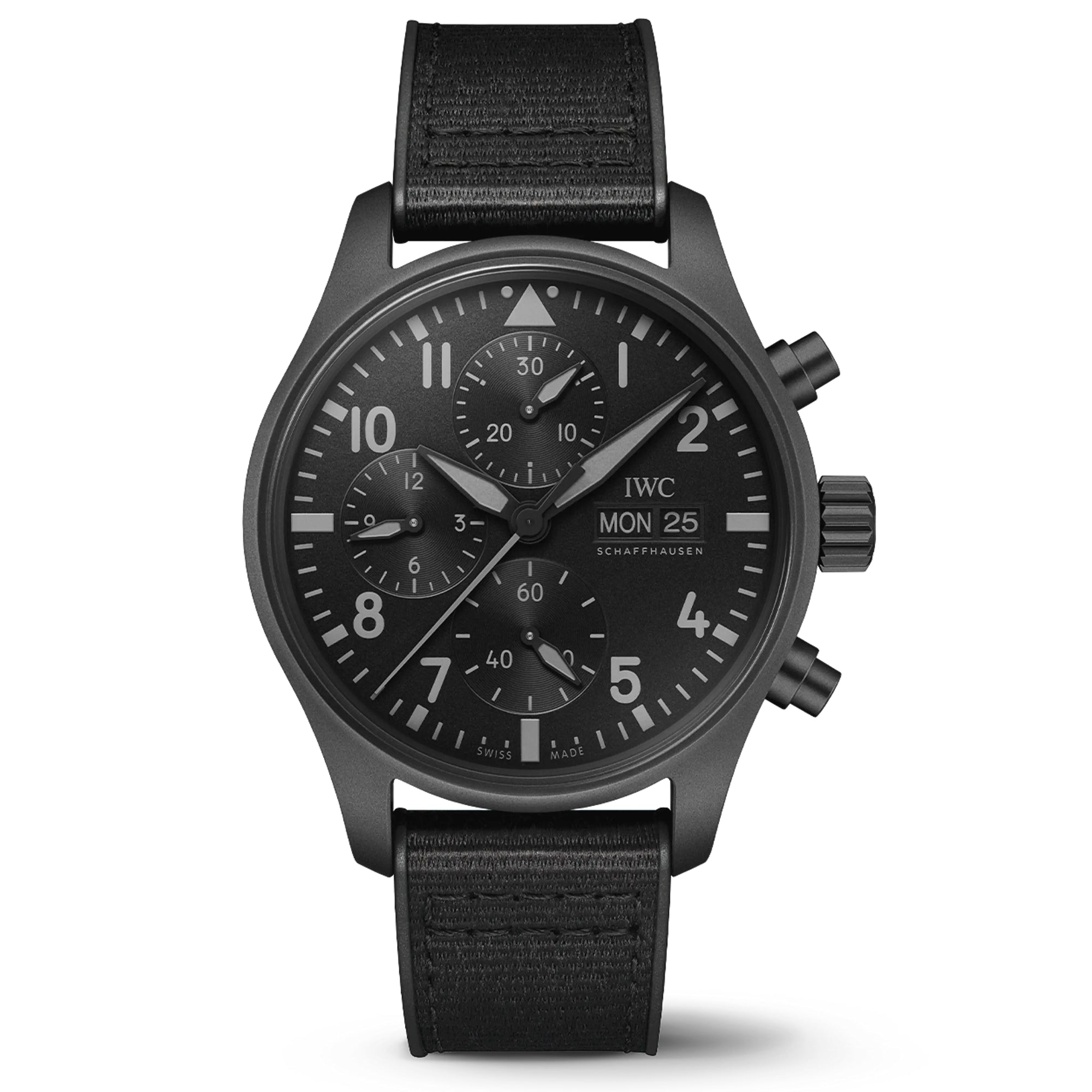 IWC Pilot Watch IW388106 Chronograph 41 Top Gun Black Dial