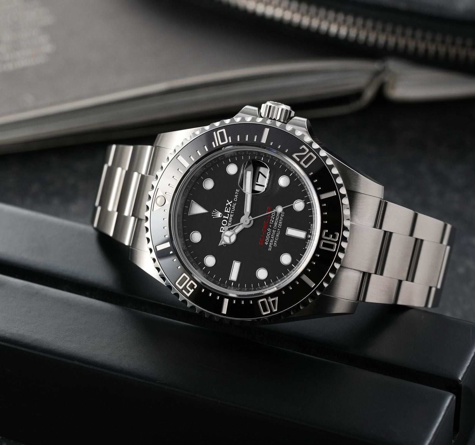 Rolex Sea Dweller 126600-0002 Perpetual Black Dial 43mm Stainless Steel Men’S Watch