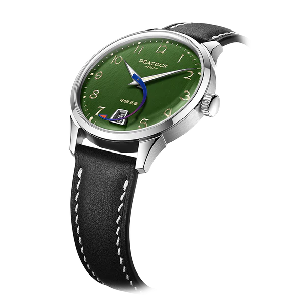 Peacock Perfection Classic 1953 'Aircraft Hand' Vintage Watch Peacock