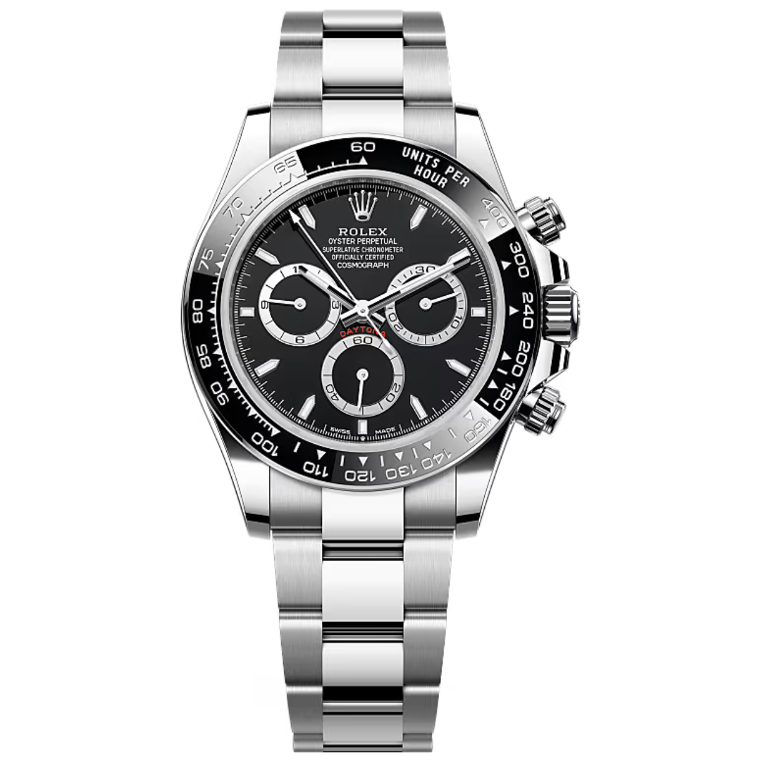 Rolex Cosmograph Daytona 126500LN-0002 Oystersteel Contrasting Counter Rings Black Dial