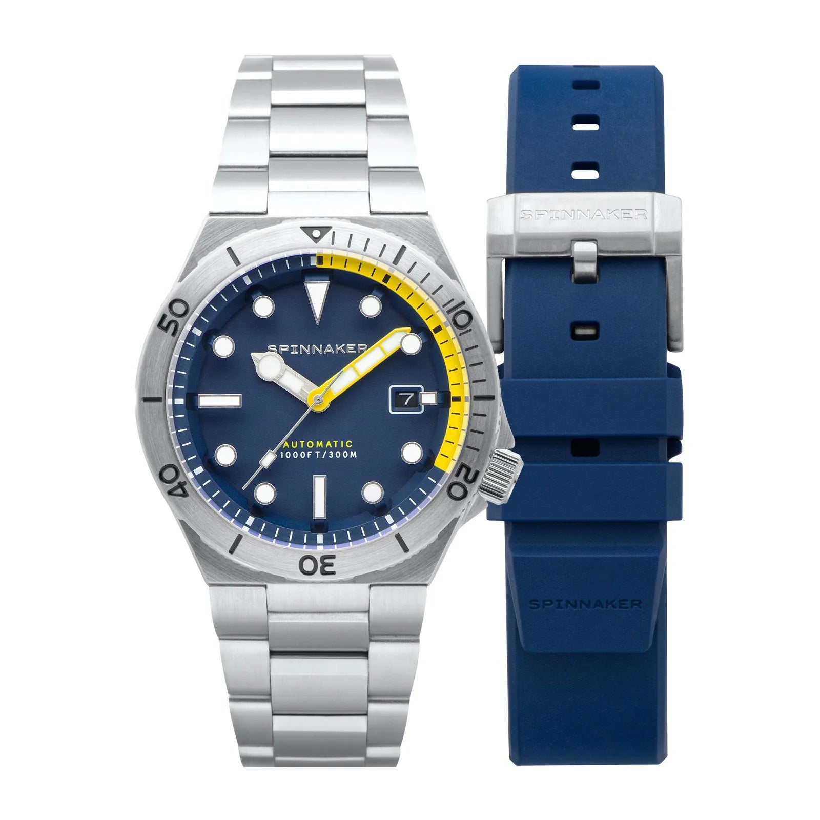 Boettger Automatic Midnight Navy 42mm SP-5083-DD Spinnaker