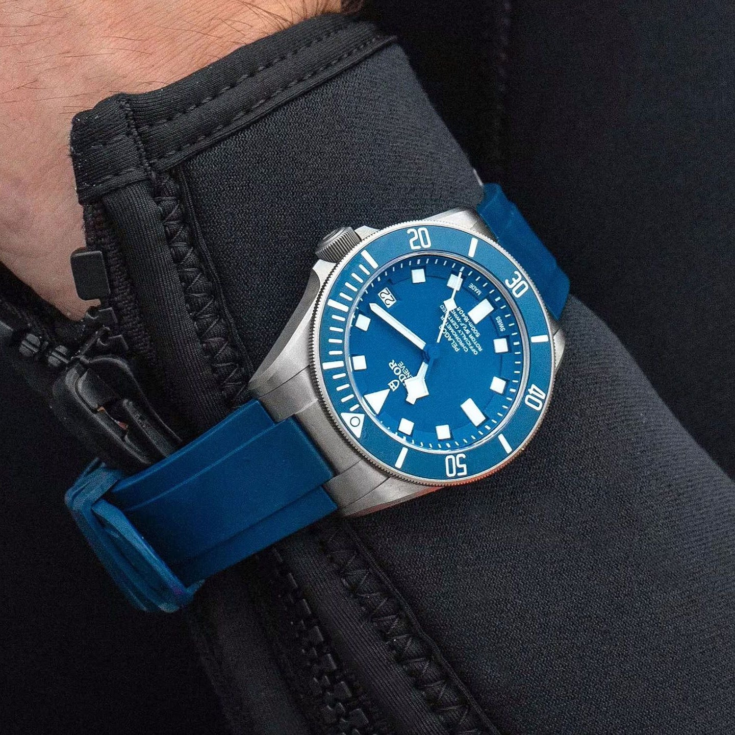Tudor Pelagos M25600TB-0001 Titanium Steel Blue Dial 42mm Men’s Watch