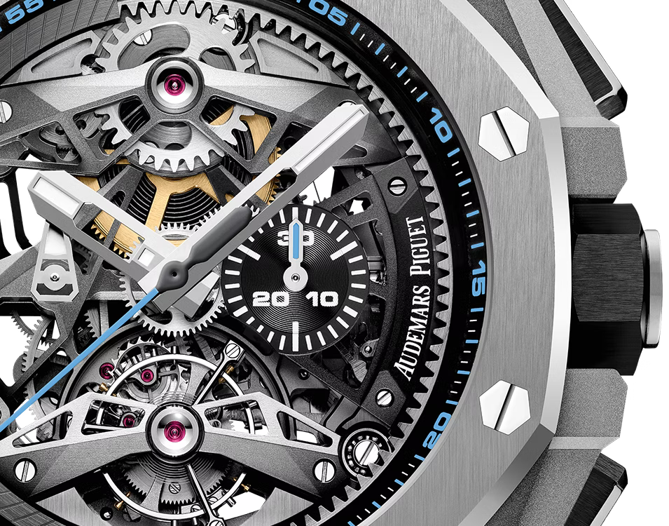 Audemars Piguet Royal Oak Concept Tourbillon 26587TI.OO.D031CA.01 Titanium 44mm Skeletonized Dial Men’s Watch