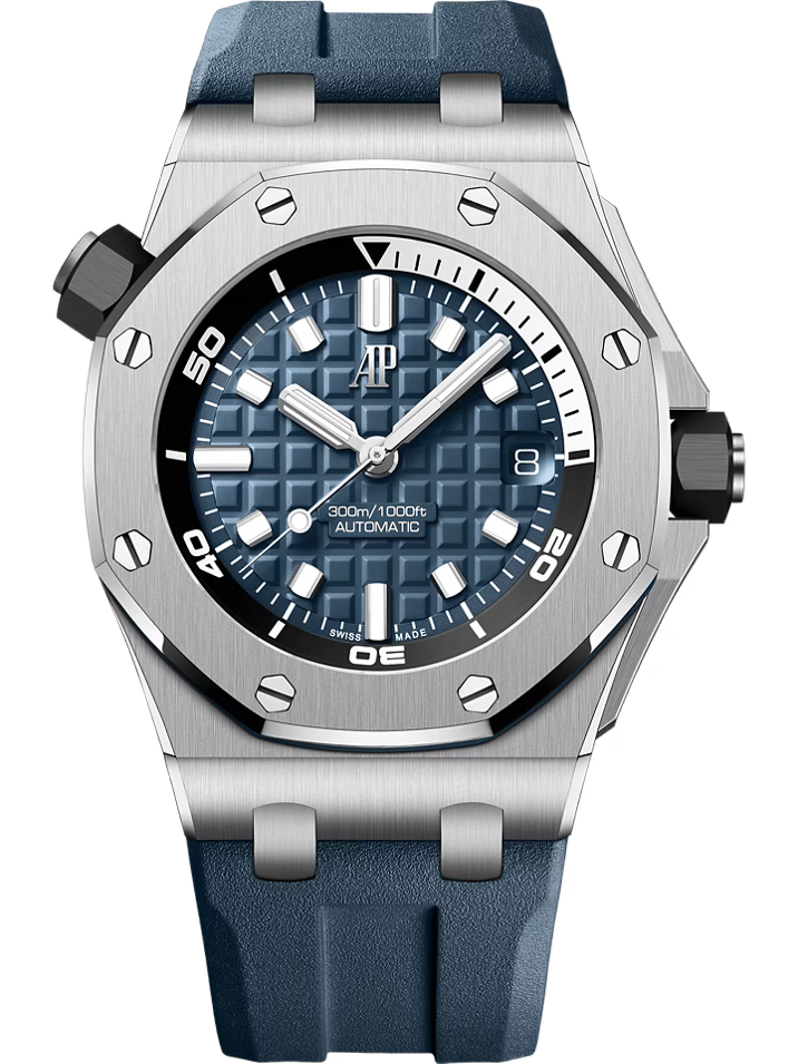 Audemars Piguet Royal Oak 15720ST.OO.A027CA.01 Offshore Diver Blue Marine 42Mm Limited Edition Men’S Watch