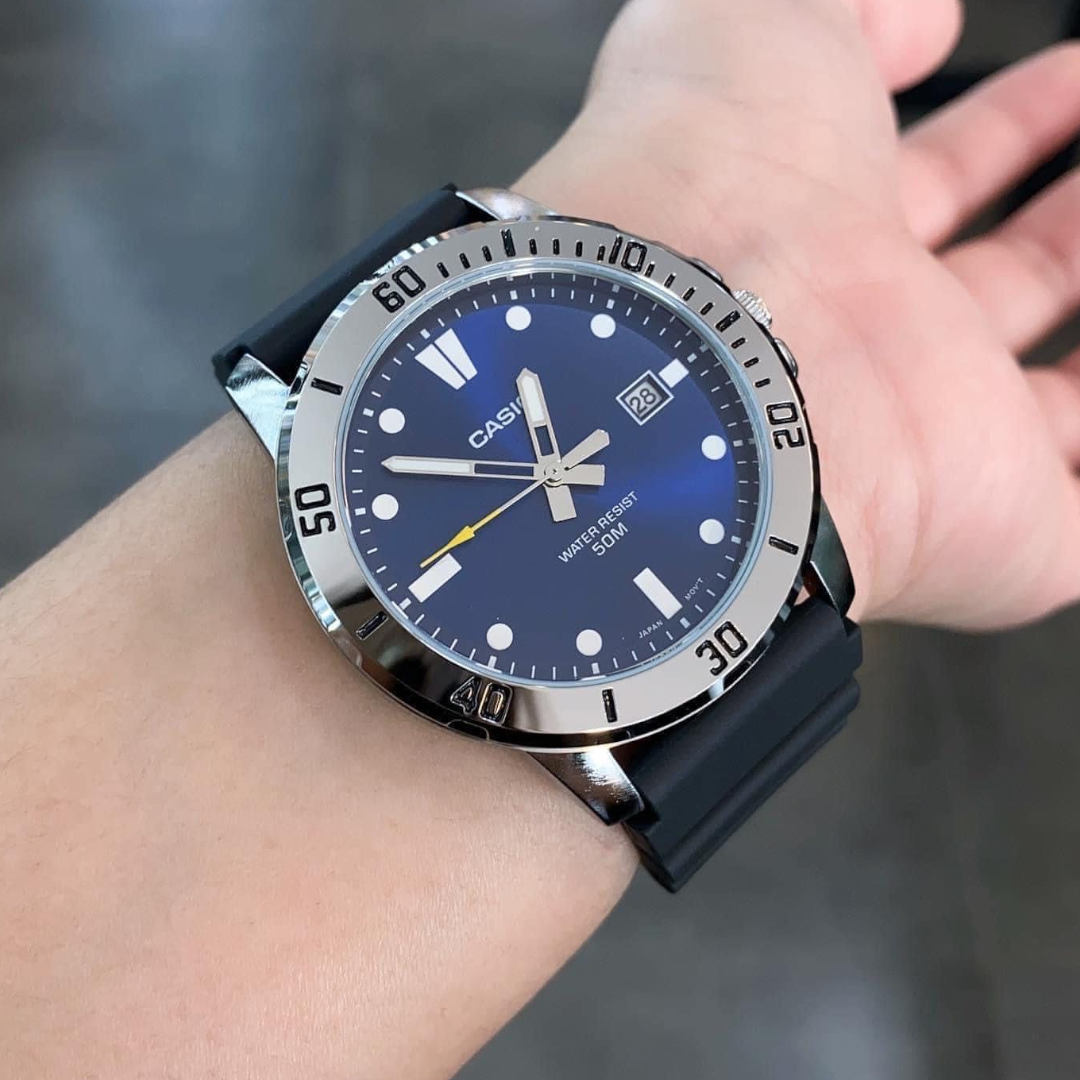 Casio - MTP-VD01-2EVUDF - Azzam Watches 