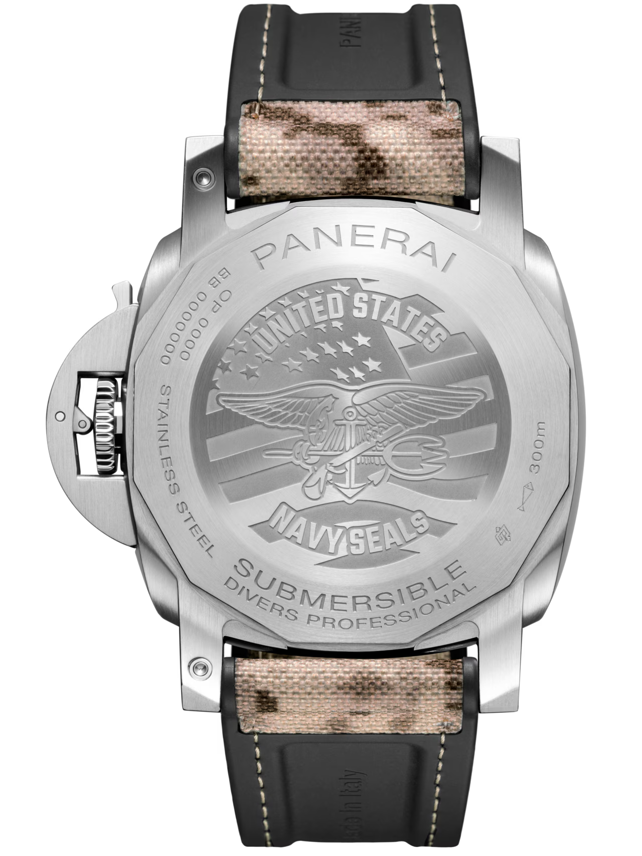 Submersible Navy SEALs 44mm, Steel PAM01518
