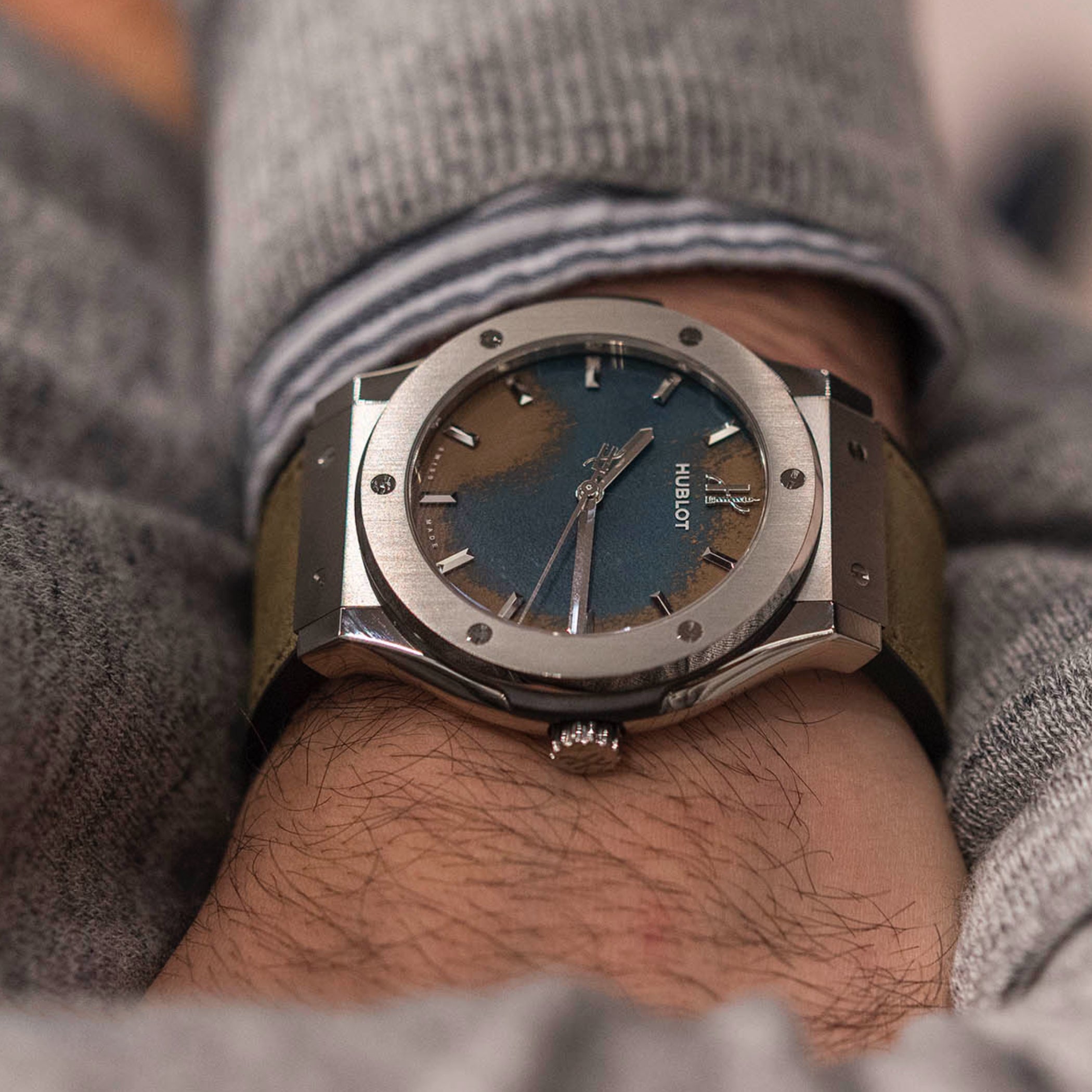 Hublot Classic Fusion Vendome 511.NX.0630.VR.VEN16 Limited Edition Bronze Dial 45mm Men’s Watch