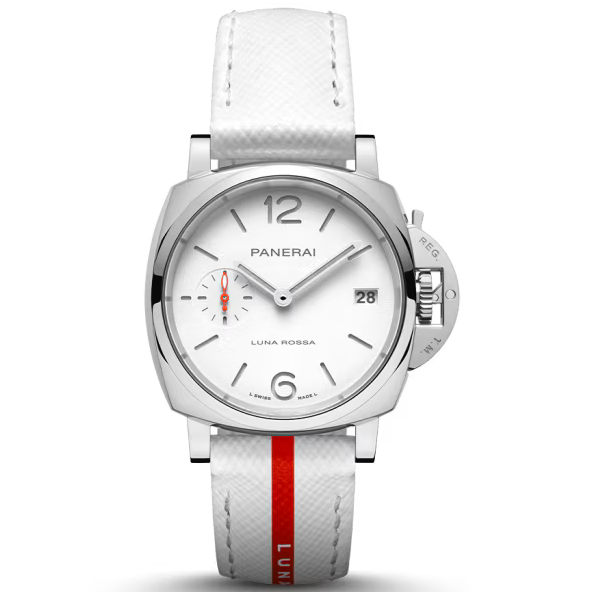 Luminor Due Luna Rossa 38mm, Steel PAM01378