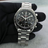 Omega Speedmaster Moonwatch Moonphase Co-Axial Chronograph 44.25mm - Azzam Watches 