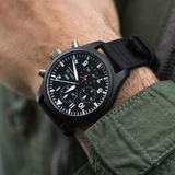 IWC Pilot – Top Gun – Chronograph – Ceramic – 44mm – New – Full Set - Azzam Watches 