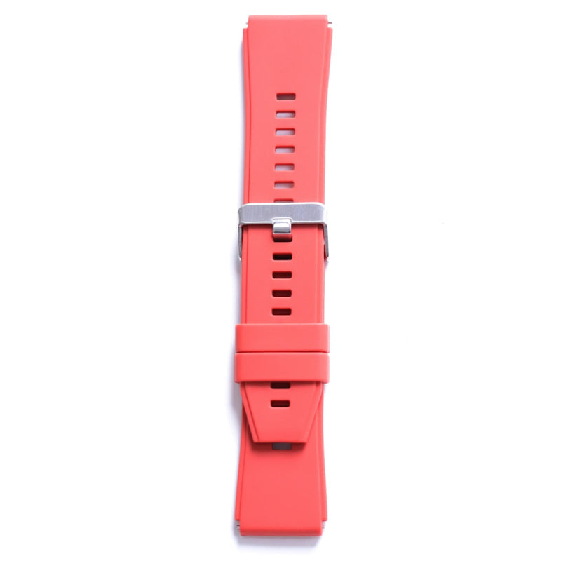 ON RED SILICONE BAND - Azzam Watches 
