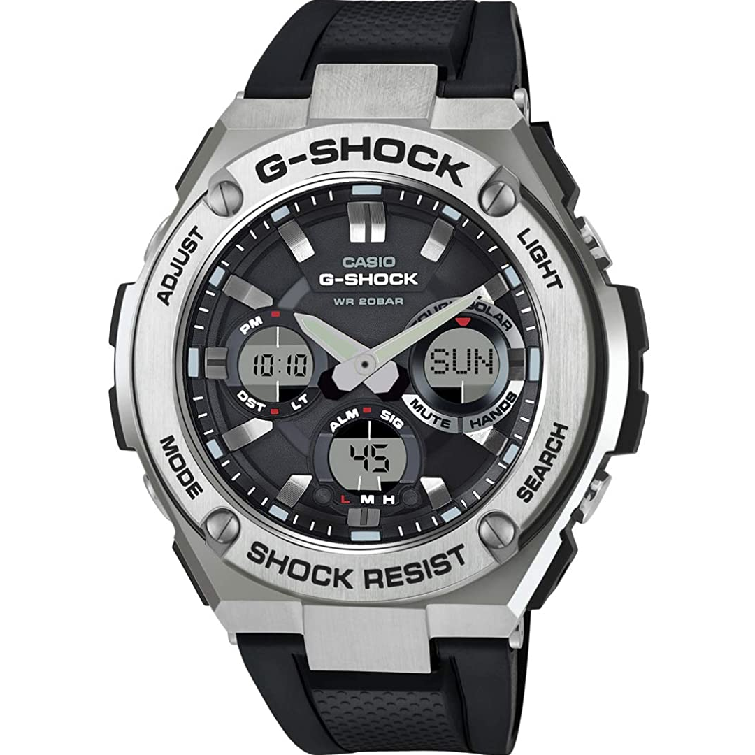 Casio - GST-S110-1ADR - Azzam Watches 