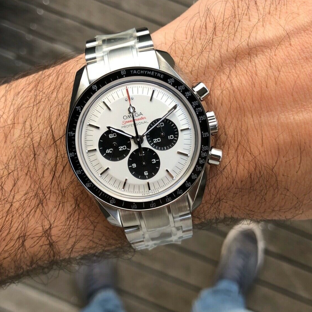 Omega Speedmaster 2020 Tokyo – Panda Dial – 42mm – Limited Edition – Unworn Mint – Full Set - Azzam Watches 