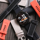 ON BLACK LEATHER BAND - Azzam Watches 