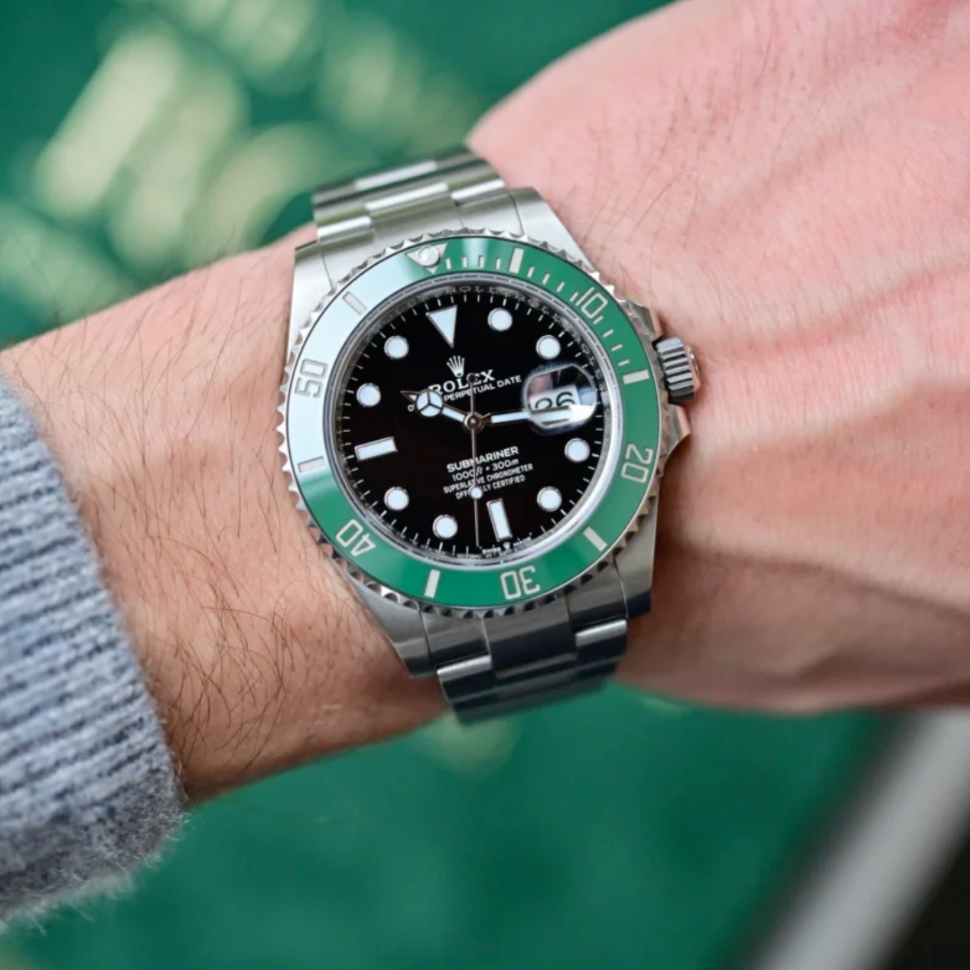 Rolex | Submariner with date " Starbucks " - Azzam Watches 