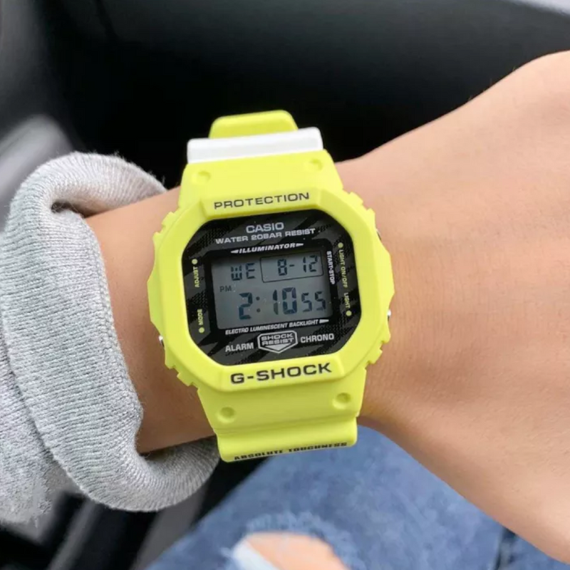 Casio - DW-5600TGA-9DR - Azzam Watches 