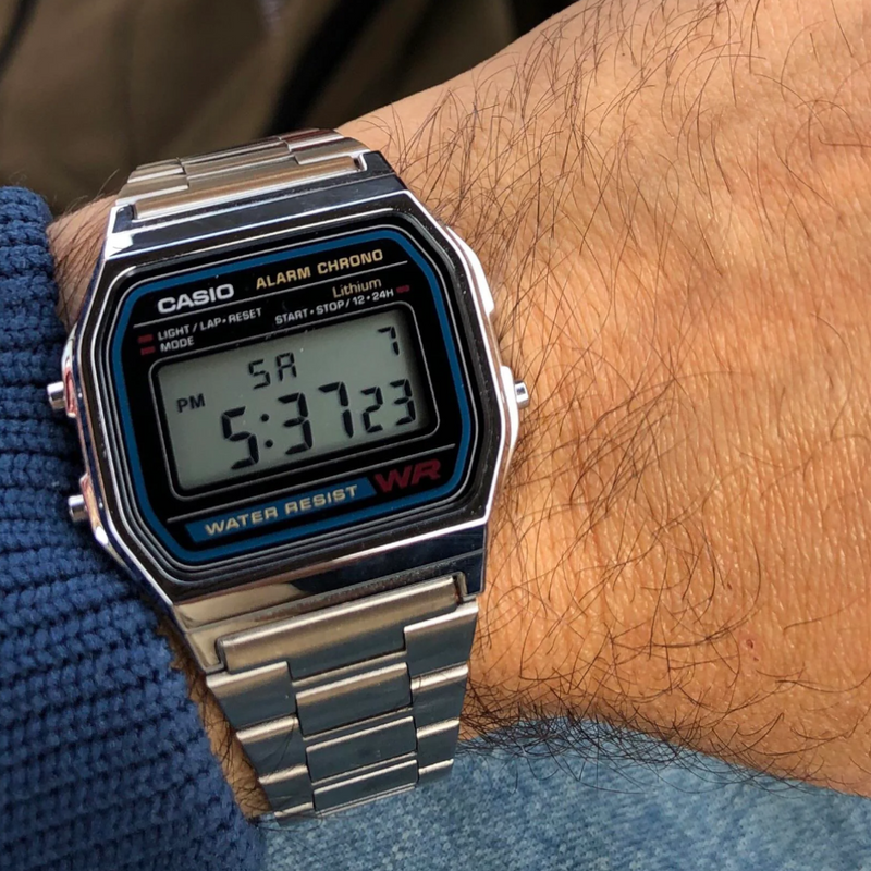 Casio - A158WA-1DF - Azzam Watches 