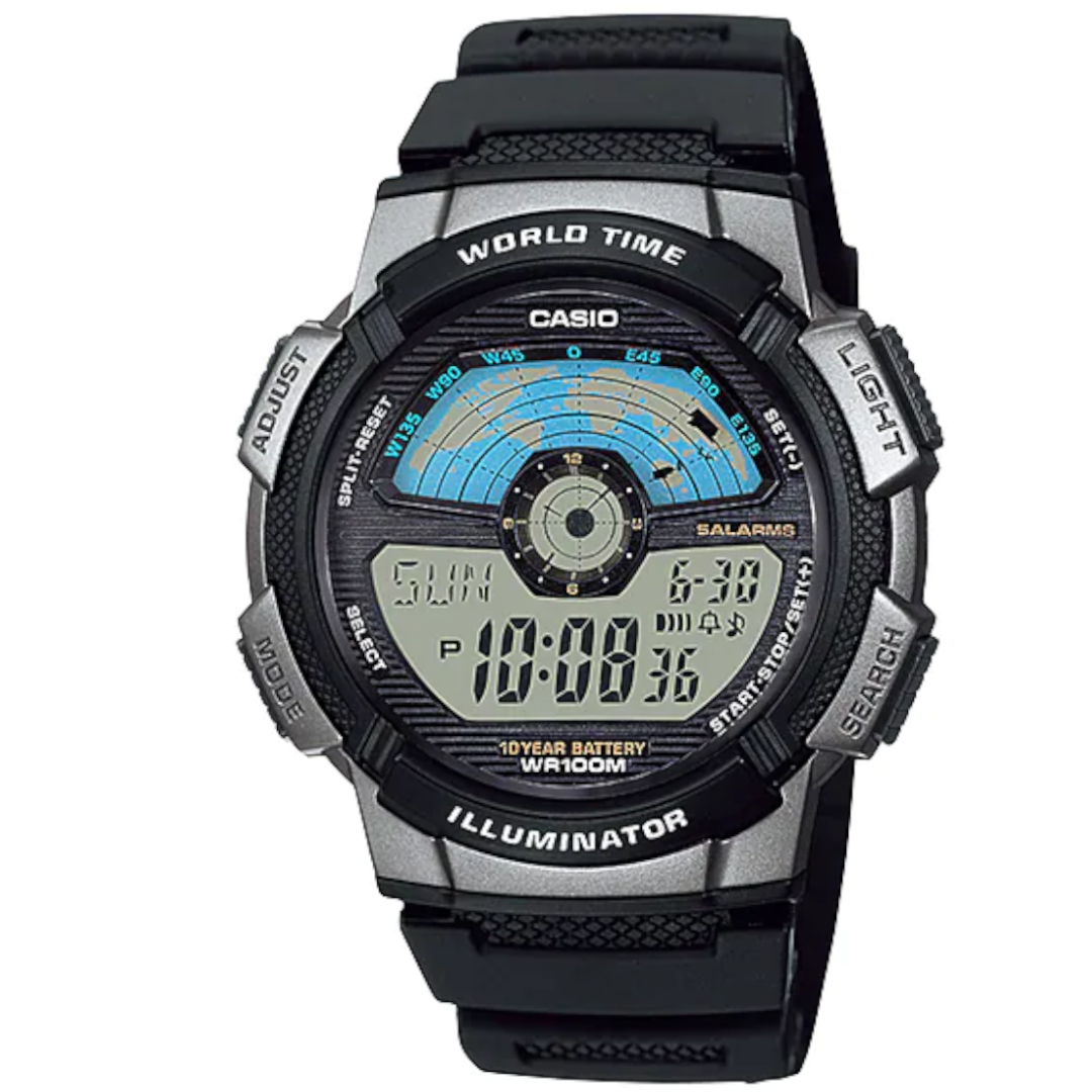 CASIO - AE-1100W-1AVDF - Azzam Watches 