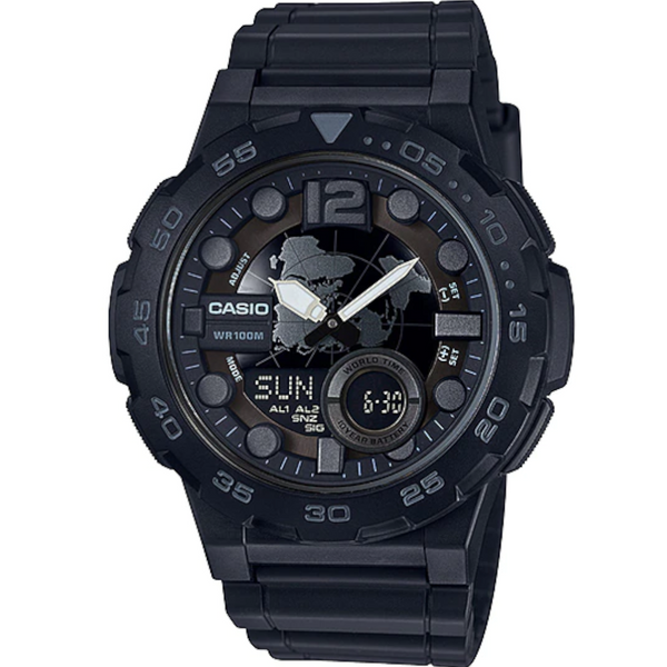 Casio - AEQ-100W-1BVDF - Azzam Watches 