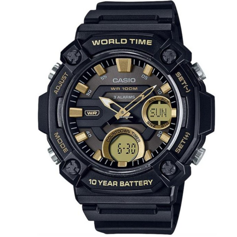 Casio - AEQ-120W-9AVDF - Azzam Watches 
