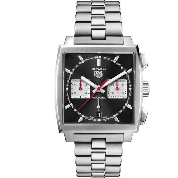 TAG Heuer Monaco – Automatic Chronograph -39mm – Calibre Heuer 02 – Unworn – Full Set - Azzam Watches 